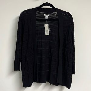 Croft & Barrow Sweater. New with tags. Black. Size 1X.